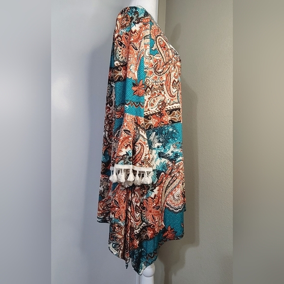 The Hanger Tunic with Bell Sleeve Tassels, Size Unknown - Picture 2 of 8